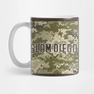 slam diego army pattern Mug